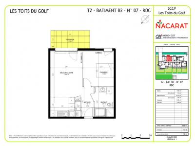 Annonce Location 2 pices Appartement Bezannes 51