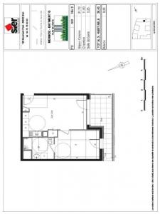 For rent Lyon-8eme-arrondissement 2 rooms 38 m2 Rhone (69008) photo 1