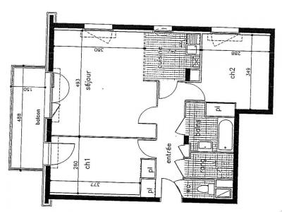 For rent Nantes 3 rooms 61 m2 Loire atlantique (44300) photo 3