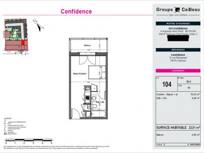 Louer Appartement 23 m2 Seysses