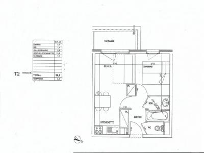 For sale Villarembert 1 room 29 m2 Savoie (73300) photo 2