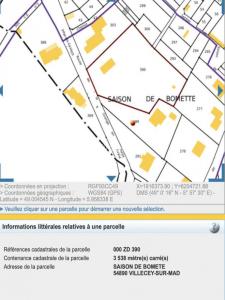 Annonce Vente Terrain Villecey-sur-mad 54