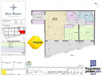 For sale Port-la-nouvelle 3 rooms 71 m2 Aude (11210) photo 2