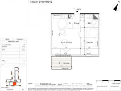 Louer Appartement 45 m2 Laval