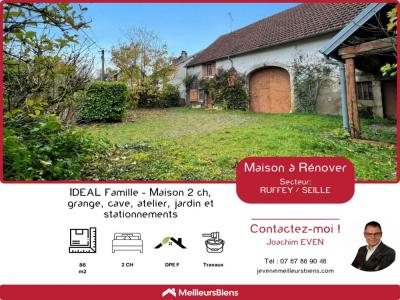 For sale Ruffey-sur-seille 3 rooms 85 m2 Jura (39140) photo 0