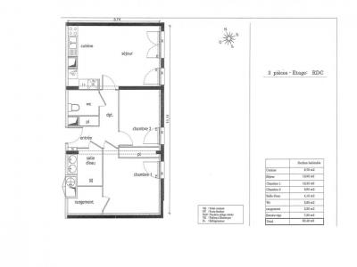 Annonce Vente 3 pices Appartement Toulouse 31