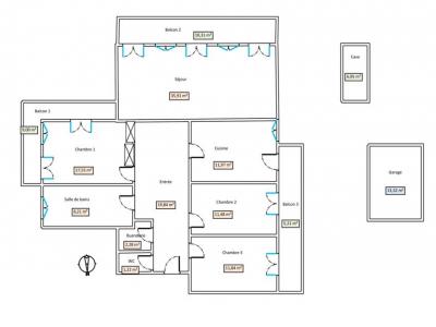 For rent Villeurbanne 4 rooms 120 m2 Rhone (69100) photo 0