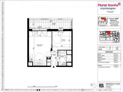 Louer Appartement 42 m2 Tinqueux