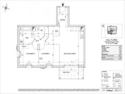 For rent Berck 3 rooms 68 m2 Pas de calais (62600) photo 2