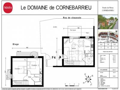Annonce Location 3 pices Appartement Cornebarrieu 31