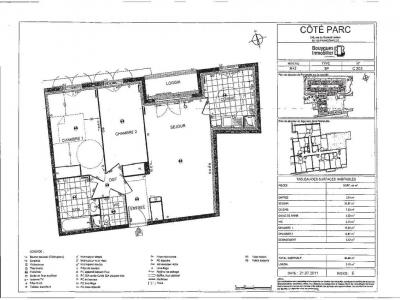 For rent Franconville 3 rooms 64 m2 Val d'Oise (95130) photo 1