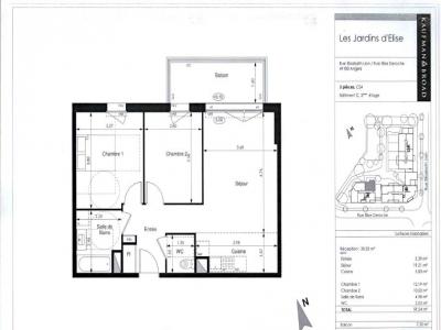 Annonce Location 3 pices Appartement Angers 49