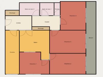 Annonce Location 4 pices Appartement Courbevoie 92