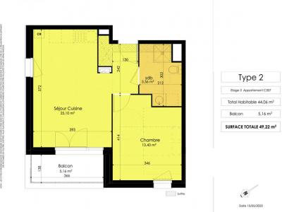 Annonce Location 2 pices Appartement Valenciennes 59