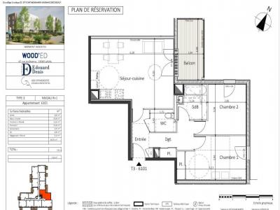 Annonce Location 3 pices Appartement Laval 53