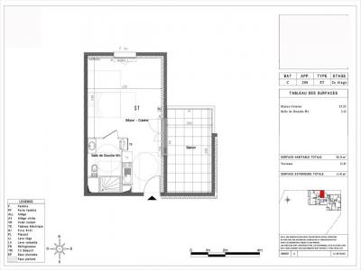 For rent Melun 1 room 30 m2 Seine et marne (77000) photo 2