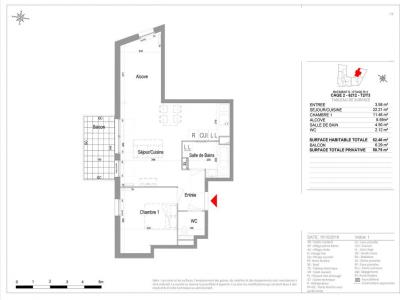 Louer Appartement 52 m2 Champigny-sur-marne