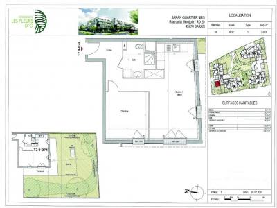 Annonce Location 2 pices Appartement Saran 45