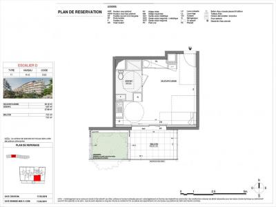 Louer Appartement 27 m2 Garde