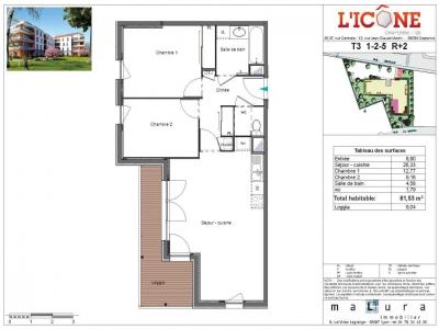 Annonce Location 3 pices Appartement Craponne 69