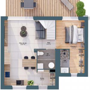 Acheter Maison 77 m2 Saint-marc-le-blanc