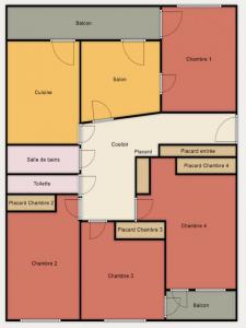 For rent Courbevoie 5 rooms 17 m2 Hauts de Seine (92400) photo 1