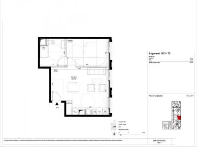 For rent Havre 2 rooms 45 m2 Seine maritime (76600) photo 1