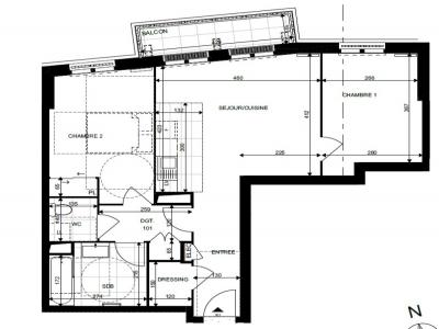 For rent Blanc-mesnil 3 rooms 60 m2 Seine saint denis (93150) photo 0