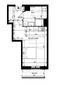 For rent Blanc-mesnil 1 room 29 m2 Seine saint denis (93150) photo 0