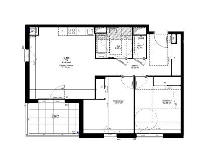 For rent Albertville 3 rooms 63 m2 Savoie (73200) photo 0