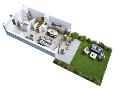 For sale 2 rooms 72 m2 Haute savoie (74440) photo 4