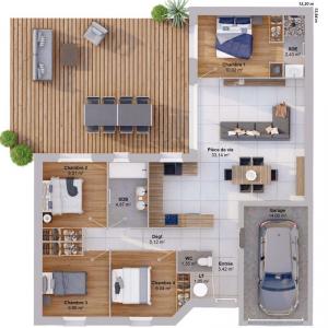 For sale Cars 6 rooms 88 m2 Gironde (33390) photo 2