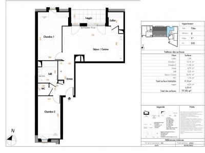 Louer Appartement 71 m2 Mulhouse