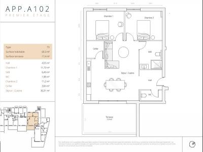 For sale San-martino-di-lota PIETRANERA 3 rooms 69 m2 Corse (20200) photo 1