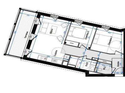 For sale Bourg-saint-maurice 3 rooms 59 m2 Savoie (73700) photo 1