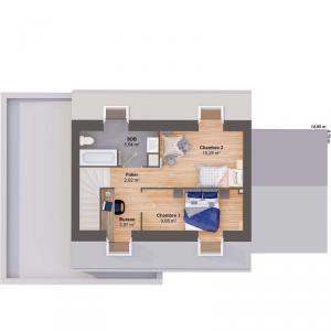 For sale Bernay 5 rooms 96 m2 Sarthe (72240) photo 3