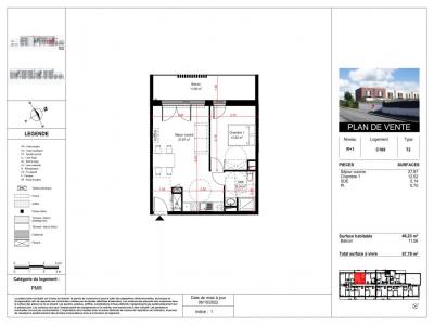 For rent Poitiers 2 rooms 46 m2 Vienne (86000) photo 2