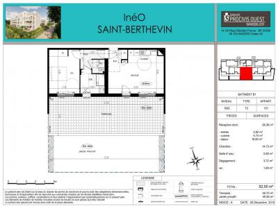 Annonce Location 2 pices Appartement Saint-berthevin 53