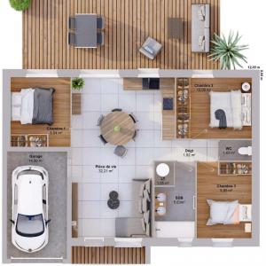 Acheter Maison 70 m2 Igoville