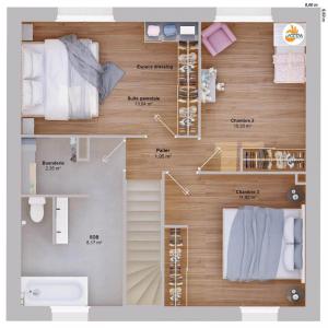 For sale Roche-blanche 6 rooms 88 m2 Loire atlantique (44522) photo 4