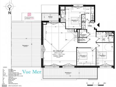 Annonce Vente 4 pices Appartement Perros-guirec 22