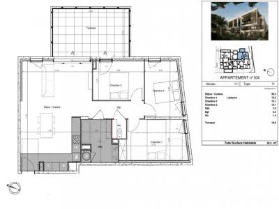 Annonce Vente 4 pices Appartement Sete 34