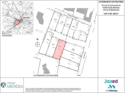 Annonce Vente Terrain Martigne-briand 49