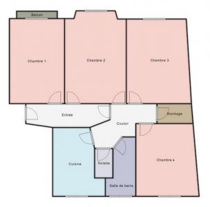 Annonce Location 4 pices Appartement Clichy 92