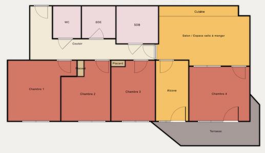 Annonce Location 5 pices Appartement Clichy 92
