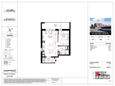 For rent Poitiers 2 rooms 44 m2 Vienne (86000) photo 2