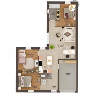 Acheter Maison Sireuil 155744 euros