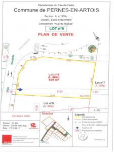 Annonce Vente Terrain Pernes 62