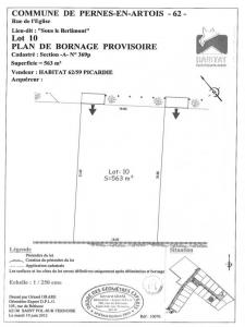 Acheter Terrain 563 m2 Pernes