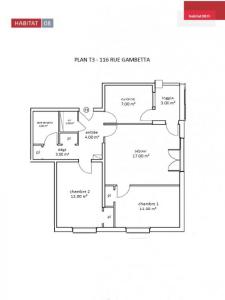 Louer Appartement Vouziers 390 euros